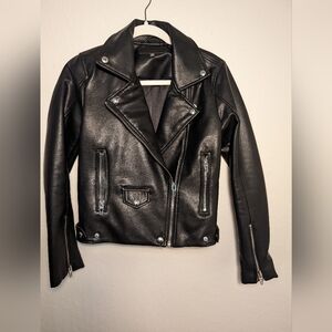 NWOT Women’s Blank NYC Faux Leather Jacket Size XS